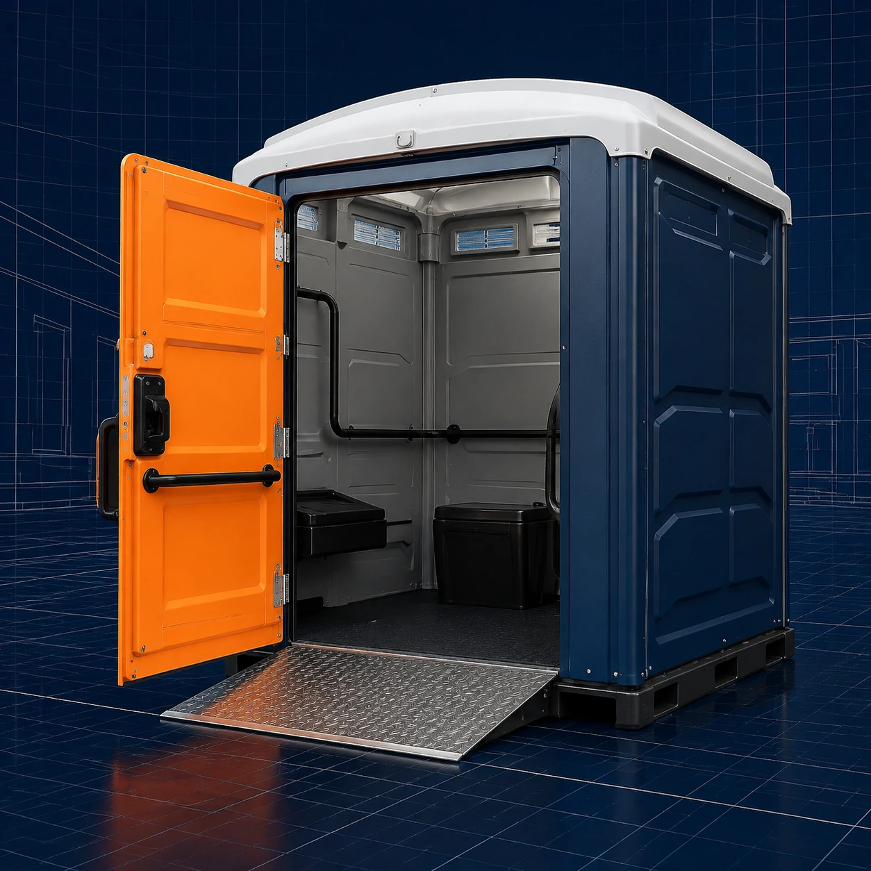 Portable restroom rental planning for Waukegan, IL