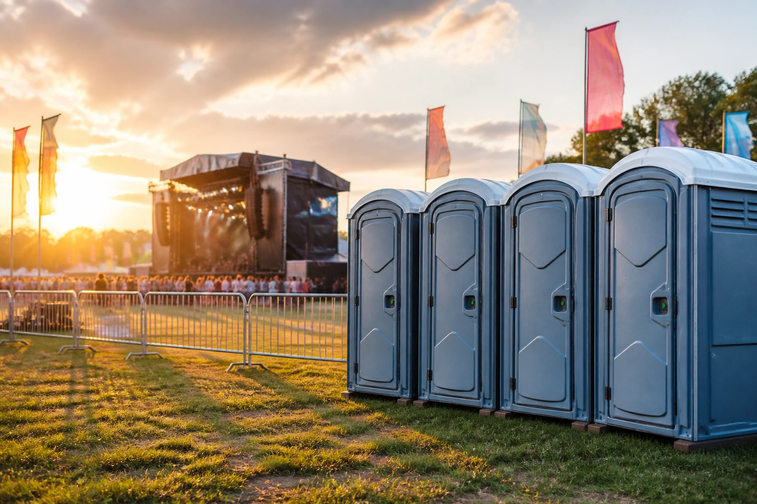 Portable restroom rental planning for Green Oaks, IL
